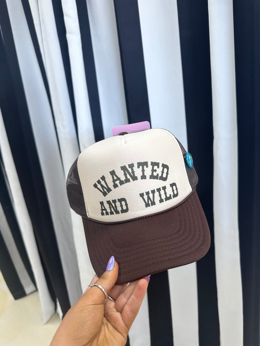 Wanted And Wild Trucker Hat