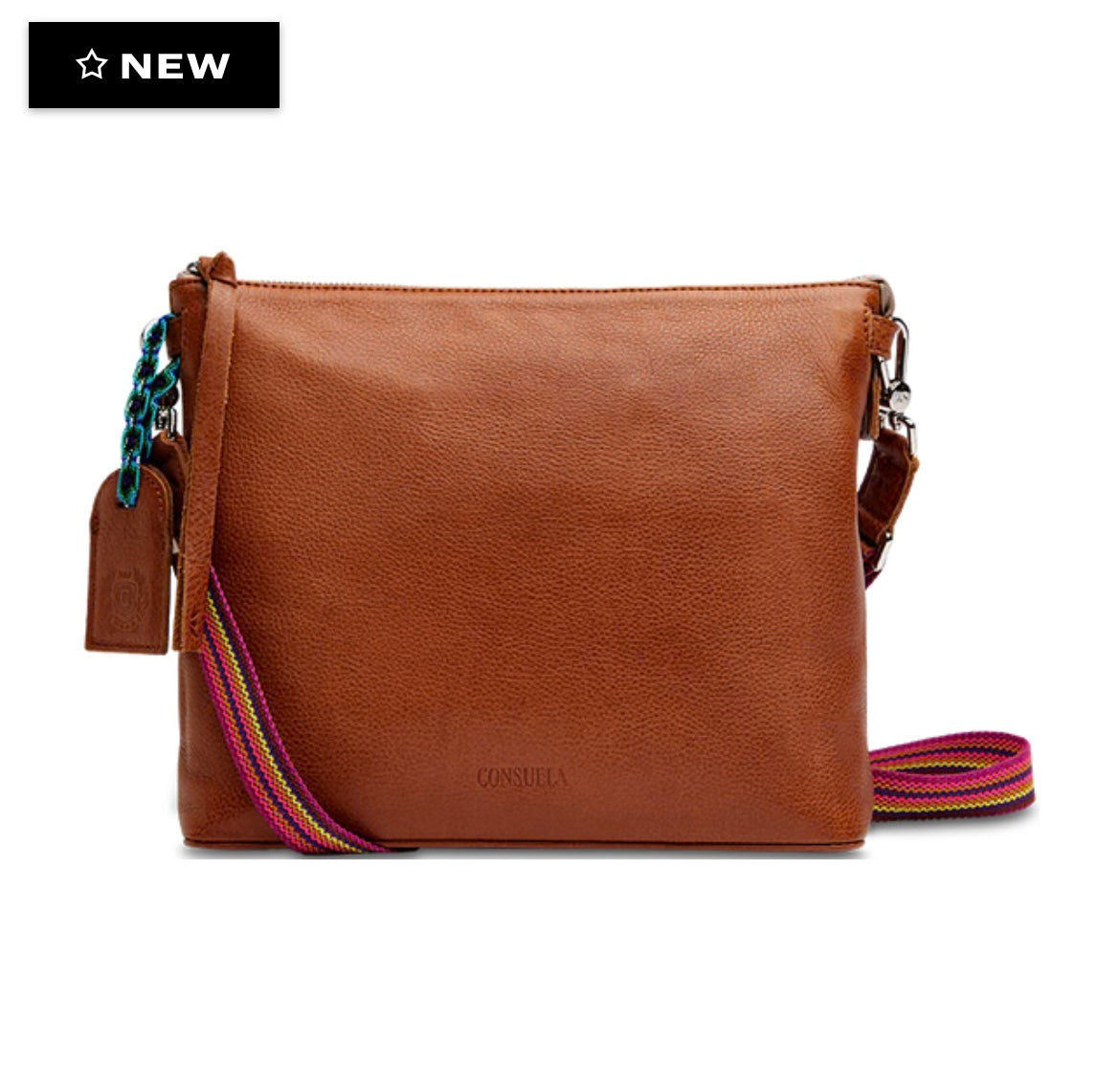 Downtown Crossbody, Brandy